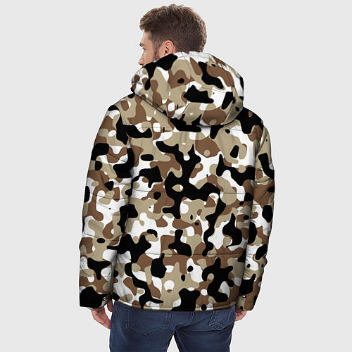 Мужская зимняя куртка Камуфляж Open Terrain / 3D-Светло-серый – фото 4