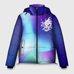 Куртка зимняя мужская Cyberpunk 2077 northern cold, цвет: 3D-черный