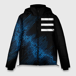 Куртка зимняя мужская OneRepublic звуковая волна, цвет: 3D-черный