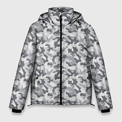 Куртка зимняя мужская Камуфляж зимний мелкий, цвет: 3D-светло-серый