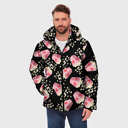 Куртка зимняя мужская Попкорн, цвет: 3D-черный — фото 2