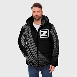 Куртка зимняя мужская Zotye tire tracks, цвет: 3D-черный — фото 2