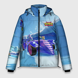 Куртка зимняя мужская Blaze the Cat - Team Sonic racing, цвет: 3D-светло-серый