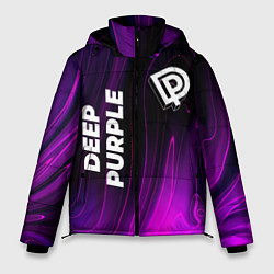 Куртка зимняя мужская Deep Purple violet plasma, цвет: 3D-черный