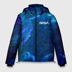 Куртка зимняя мужская Бескрайний космос - Nasa, цвет: 3D-красный