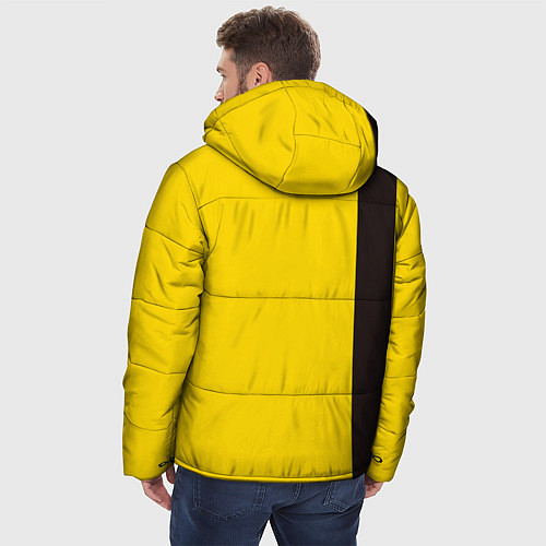 Мужская зимняя куртка Человек-бензопила - Пауэр / 3D-Красный – фото 4
