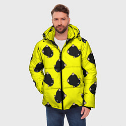 Куртка зимняя мужская Кротовуха, цвет: 3D-красный — фото 2