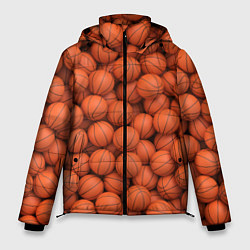 Мужская зимняя куртка Баскетбольные мячи