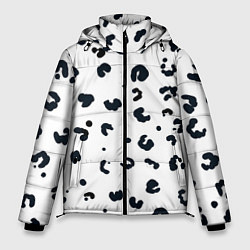 Куртка зимняя мужская Снежный барсик, цвет: 3D-черный
