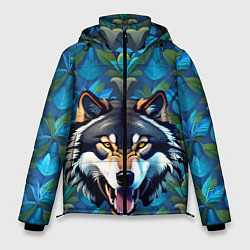 Мужская зимняя куртка Волк из джунглей