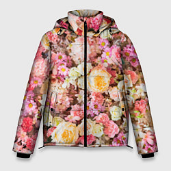 Куртка зимняя мужская Тысяча цветов, цвет: 3D-красный