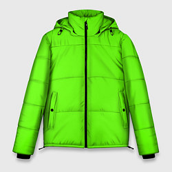 Мужская зимняя куртка Кислотный зеленый