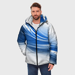 Куртка зимняя мужская Ледяной поток ветра, цвет: 3D-светло-серый — фото 2