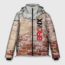 Мужская зимняя куртка Старая кирпичная стена - Бронкс