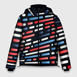 Куртка зимняя мужская Vanguard neon pattern, цвет: 3D-светло-серый