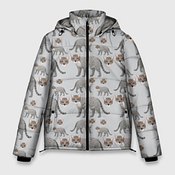 Куртка зимняя мужская Дикая кошка, цвет: 3D-черный