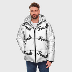 Куртка зимняя мужская Fresh, цвет: 3D-черный — фото 2