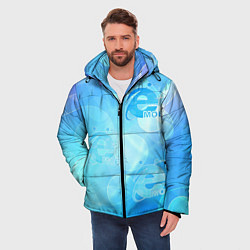 Куртка зимняя мужская Ё-Моё интернет эксплорер, цвет: 3D-красный — фото 2