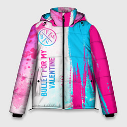 Мужская зимняя куртка Bullet For My Valentine neon gradient style: по-ве