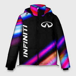Куртка зимняя мужская Infiniti speed lights, цвет: 3D-черный