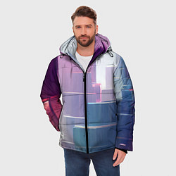 Куртка зимняя мужская Платформы, цвет: 3D-светло-серый — фото 2