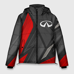 Куртка зимняя мужская Infiniti sports racing, цвет: 3D-черный