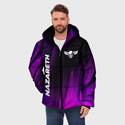 Куртка зимняя мужская Nazareth violet plasma, цвет: 3D-черный — фото 2