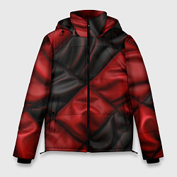 Куртка зимняя мужская Red black luxury, цвет: 3D-черный
