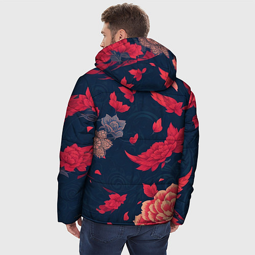 Мужская зимняя куртка Братец лис / 3D-Красный – фото 4
