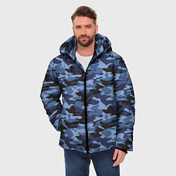 Куртка зимняя мужская Камуфляж Омона и Росгвардии, цвет: 3D-черный — фото 2
