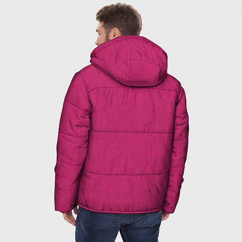 Мужская зимняя куртка Beetroot Purple / 3D-Красный – фото 4