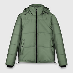 Куртка зимняя мужская Защитный хаки, цвет: 3D-черный