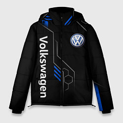 Куртка зимняя мужская Volkswagen - blue technology, цвет: 3D-красный