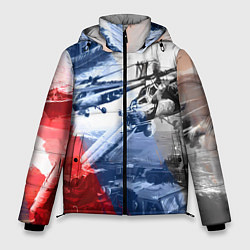 Куртка зимняя мужская Армия РФ, цвет: 3D-красный