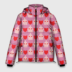 Куртка зимняя мужская Безопасный секс, цвет: 3D-светло-серый