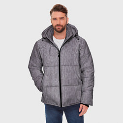 Куртка зимняя мужская Джинсы, цвет: 3D-черный — фото 2