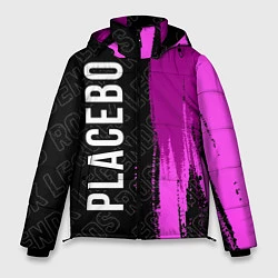 Куртка зимняя мужская Placebo rock legends по-вертикали, цвет: 3D-черный