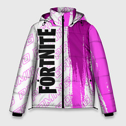 Куртка зимняя мужская Fortnite pro gaming по-вертикали, цвет: 3D-черный