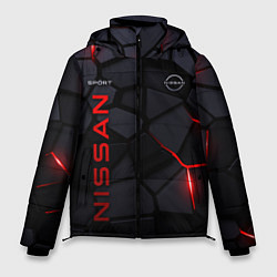 Мужская зимняя куртка Nissan - плиты с эффектом свечения