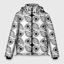 Куртка зимняя мужская Глаз-сглаз, цвет: 3D-светло-серый