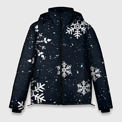 Куртка зимняя мужская Снежная радость, цвет: 3D-черный