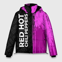 Куртка зимняя мужская Red Hot Chili Peppers rock legends по-вертикали, цвет: 3D-черный