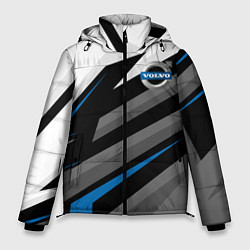 Куртка зимняя мужская Volvo - blue sport, цвет: 3D-черный