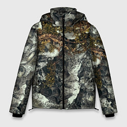 Куртка зимняя мужская Маскировка невидимка четыре камуфляж милитари, цвет: 3D-светло-серый
