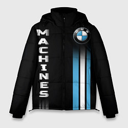 Куртка зимняя мужская BMW Premium, цвет: 3D-черный