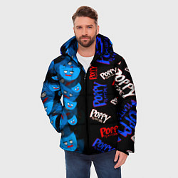 Куртка зимняя мужская Poppy Playtime games, цвет: 3D-красный — фото 2