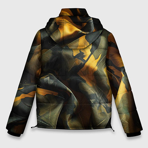 Мужская зимняя куртка Релистичный камуфляж / 3D-Светло-серый – фото 2