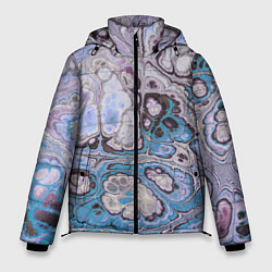 Куртка зимняя мужская Абстрактный узор, цвет: 3D-светло-серый