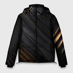 Куртка зимняя мужская Gold luxury black, цвет: 3D-черный
