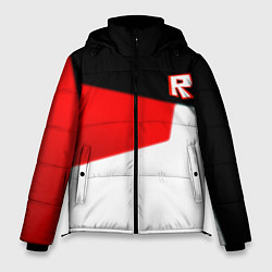 Куртка зимняя мужская Roblox текстура мобайл геометрия, цвет: 3D-черный